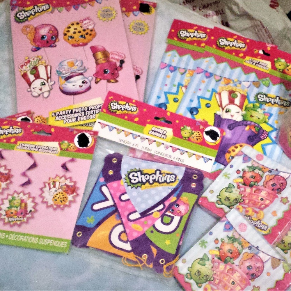 Shopkins Kids Party Pack
